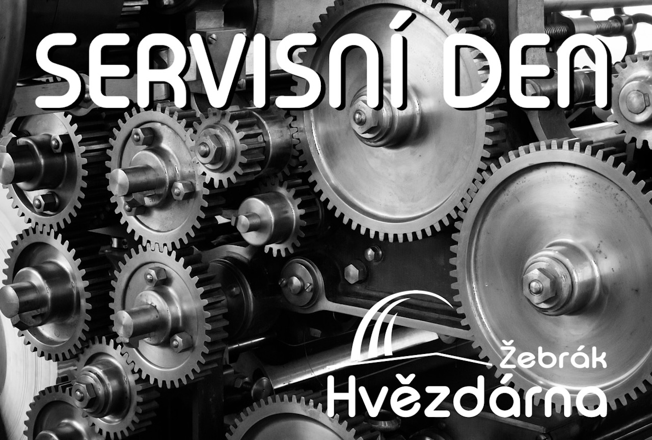 Servisní den na hvězdárně a v planetáriu