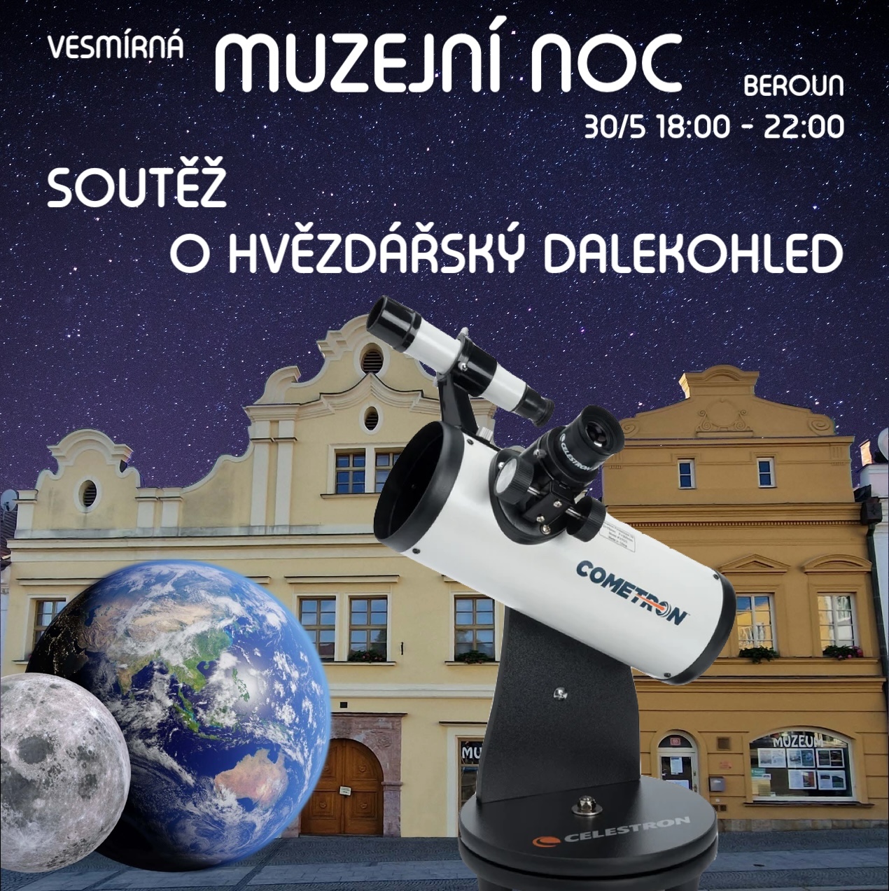 V Berouně bude možné vyhrát dalekohled