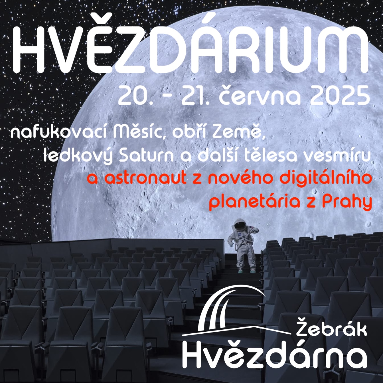 Na akci Hvězdárium vás pozdraví i astronaut