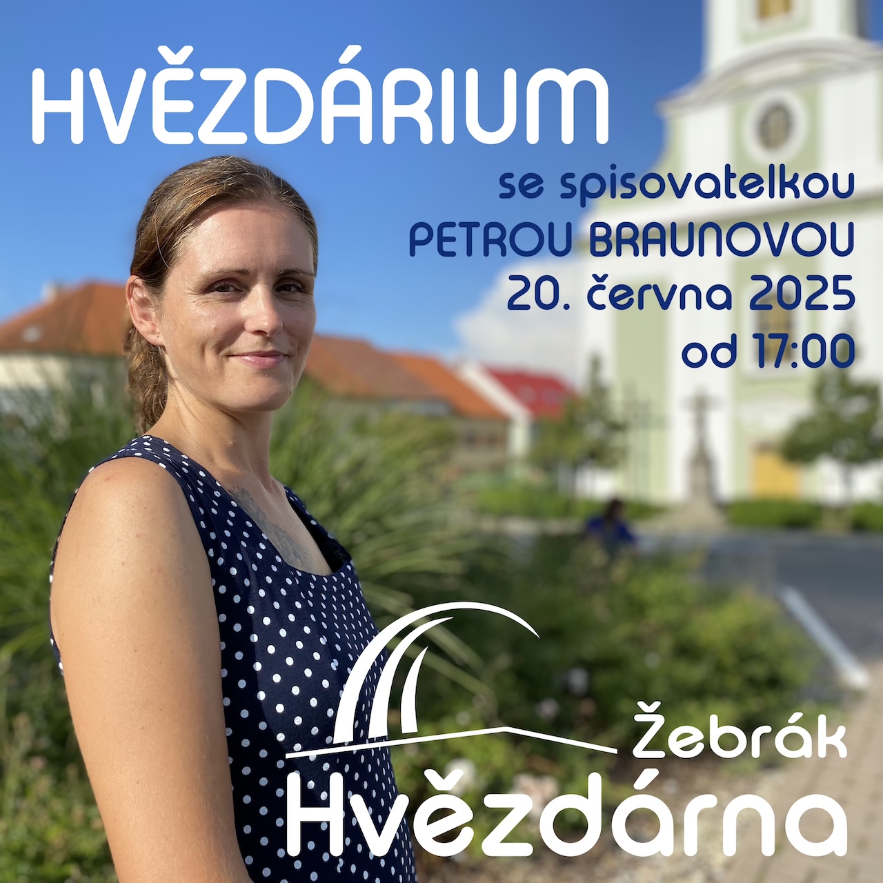 Setkání se spisovatelkou Petrou Braunovou na akci Hvězdárium