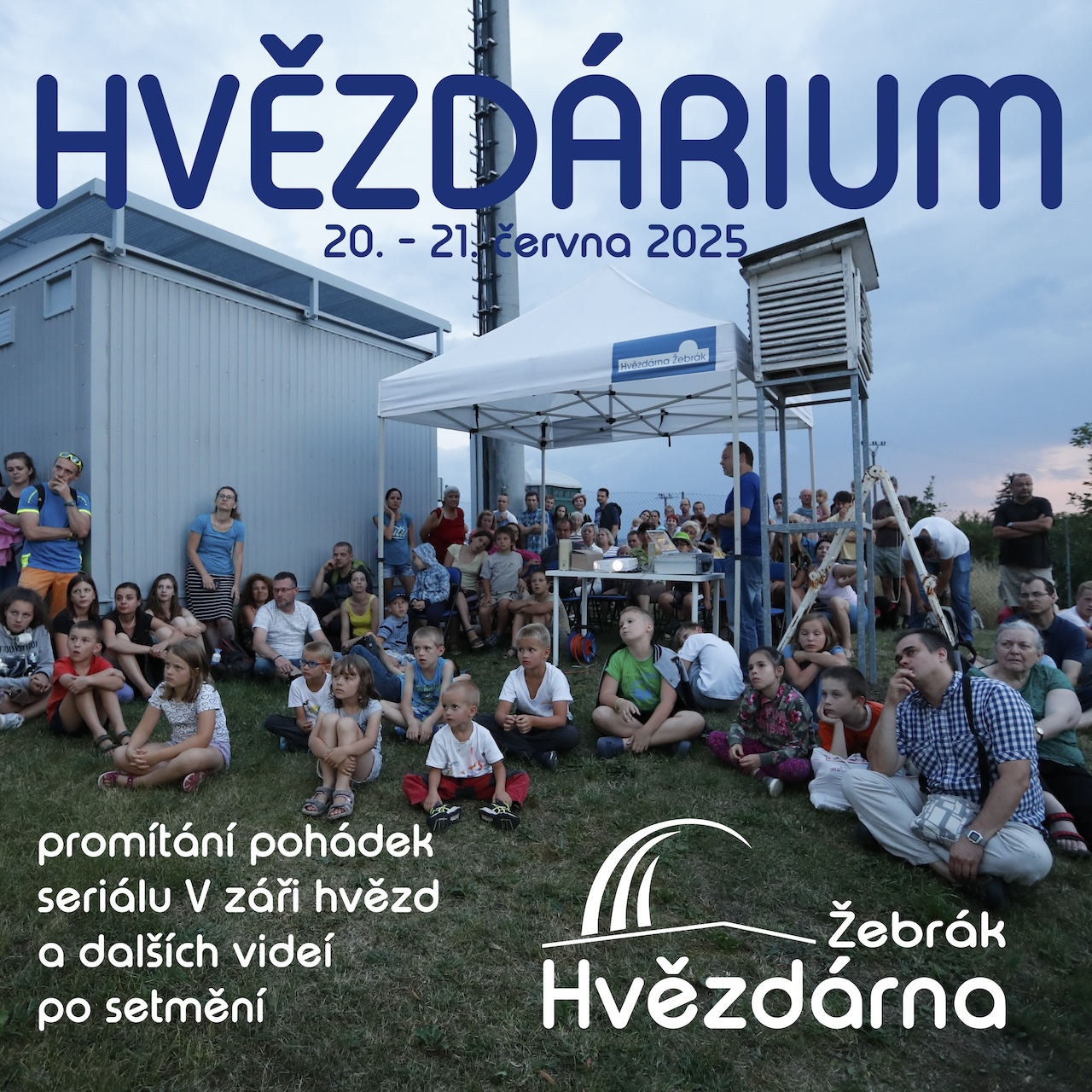 Hvězdárium 2025 - a po setmění promítáme