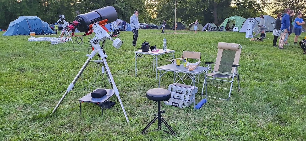 Mobilní astronomická expedice Zachotín 2025