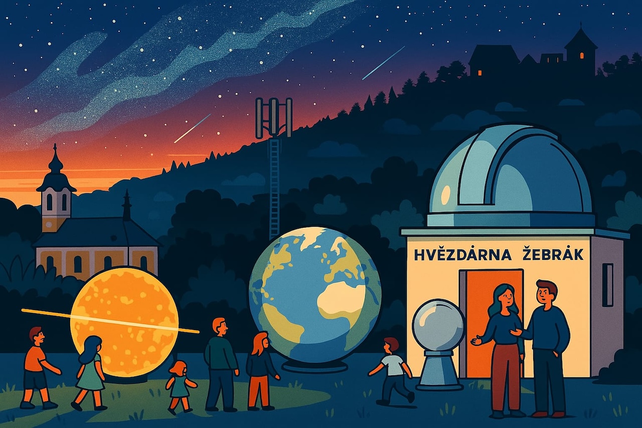 Hvězdárium podle AI