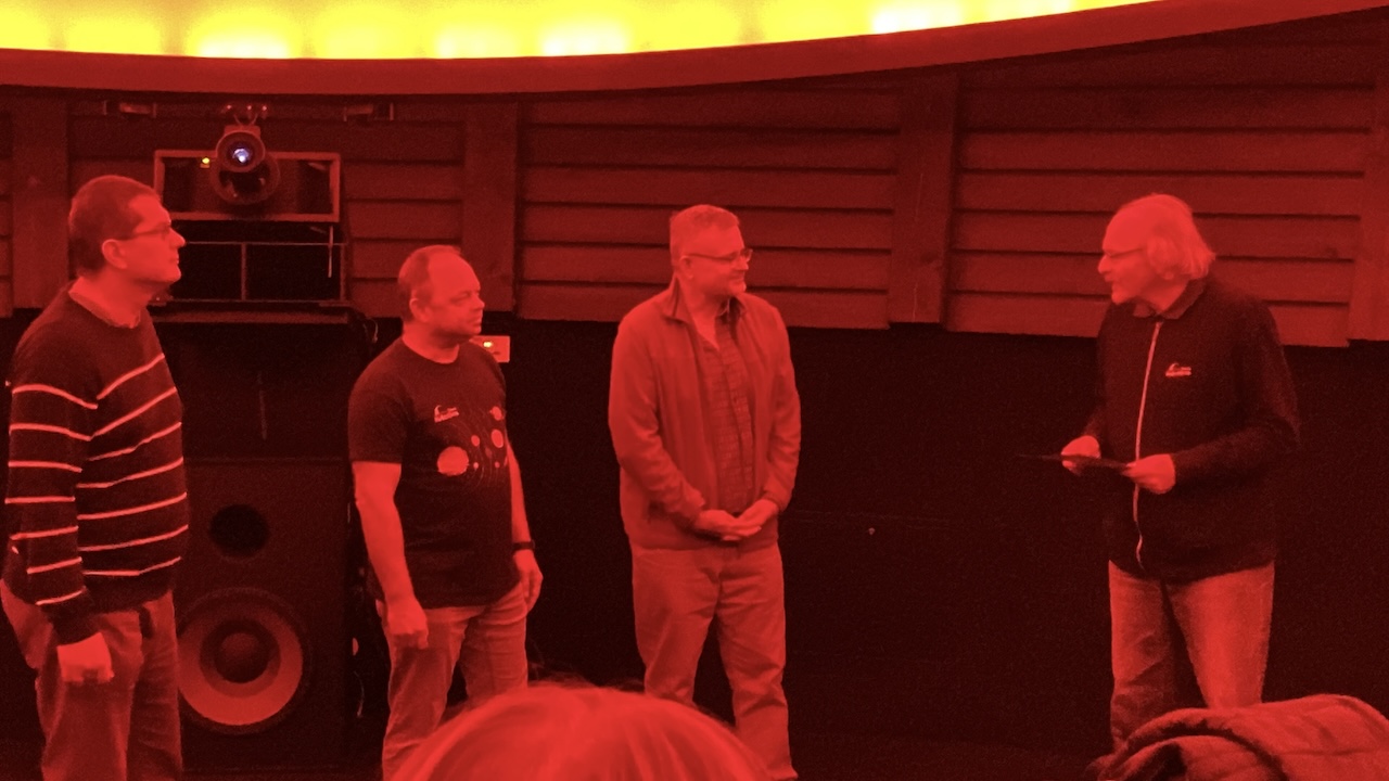 Ervín Woller čestným členem Hvězdárny Žebrák