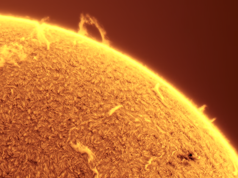 První dojmy fantastické - první světlo dalekohledu Heliostar 76