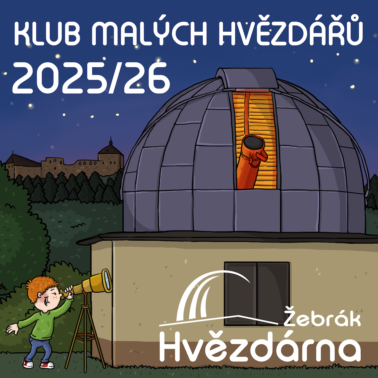 Přijímáme přihlášky do Klubu malých hvězdářů 2025/26