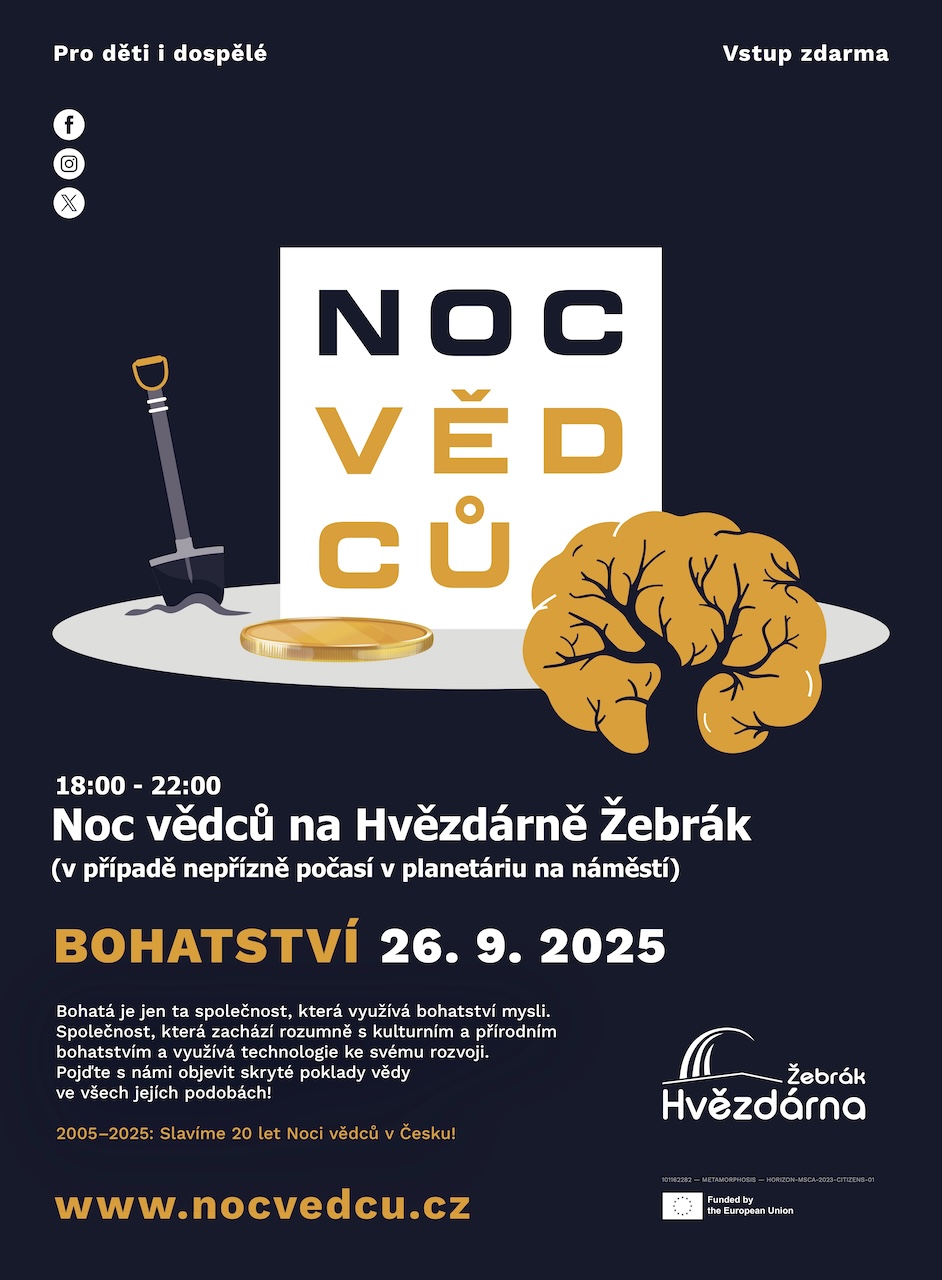Noc vědců 2025 na Hvězdárně Žebrák