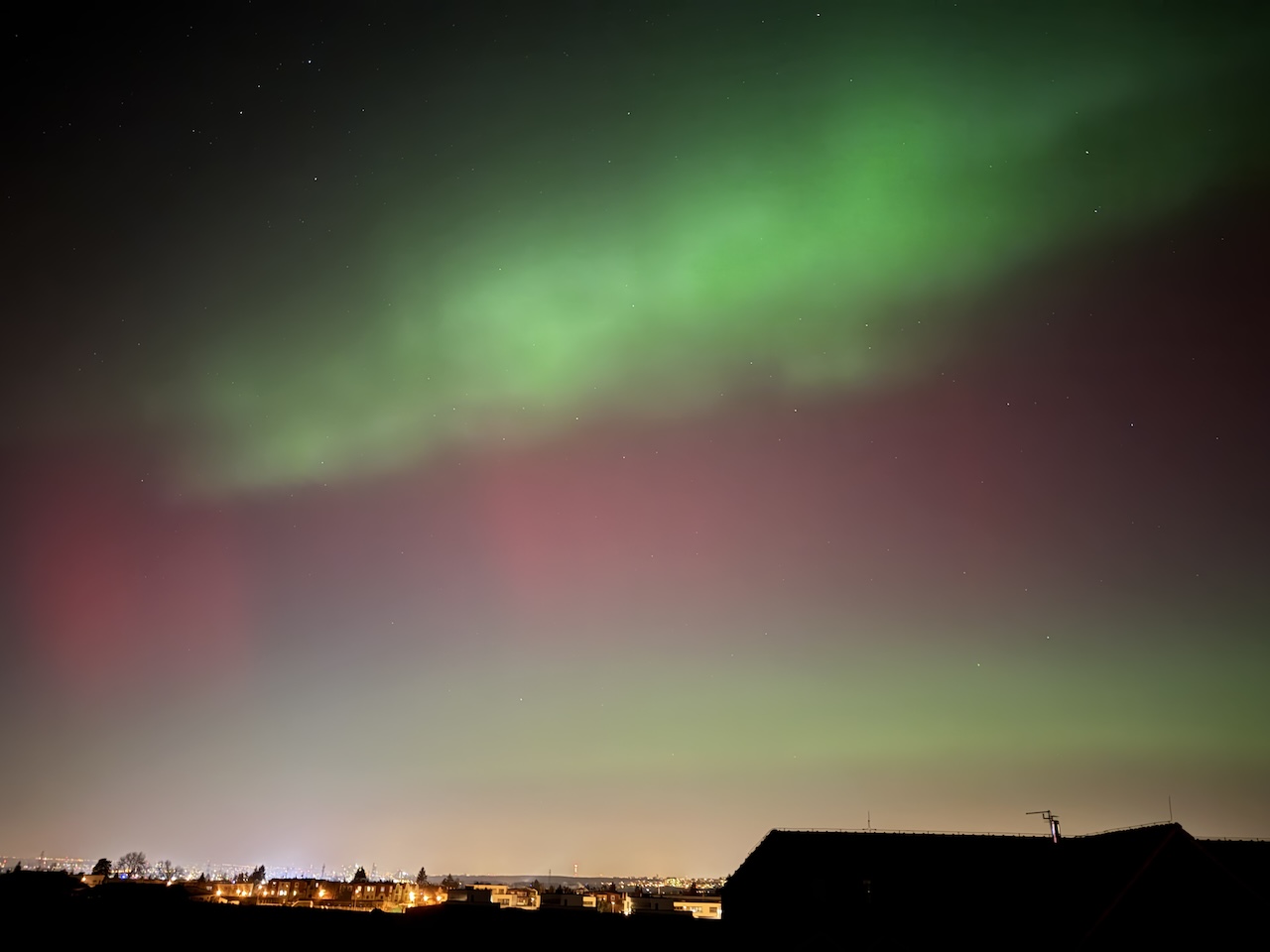 Polární záře 19. ledna 2026