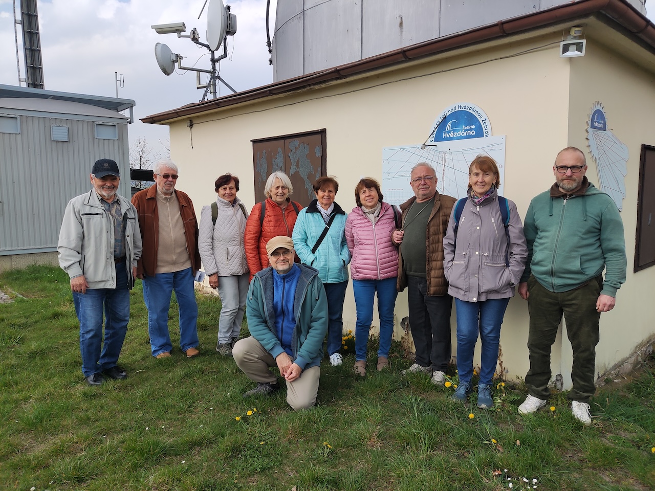 Hvězdárnu Žebrák navštívil Klub turistů z Felbabky
