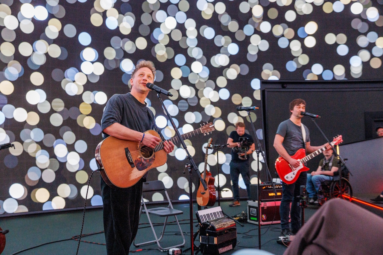 Tomáš Klus z pořadu Hvězdy pod hvězdami na TV Prima