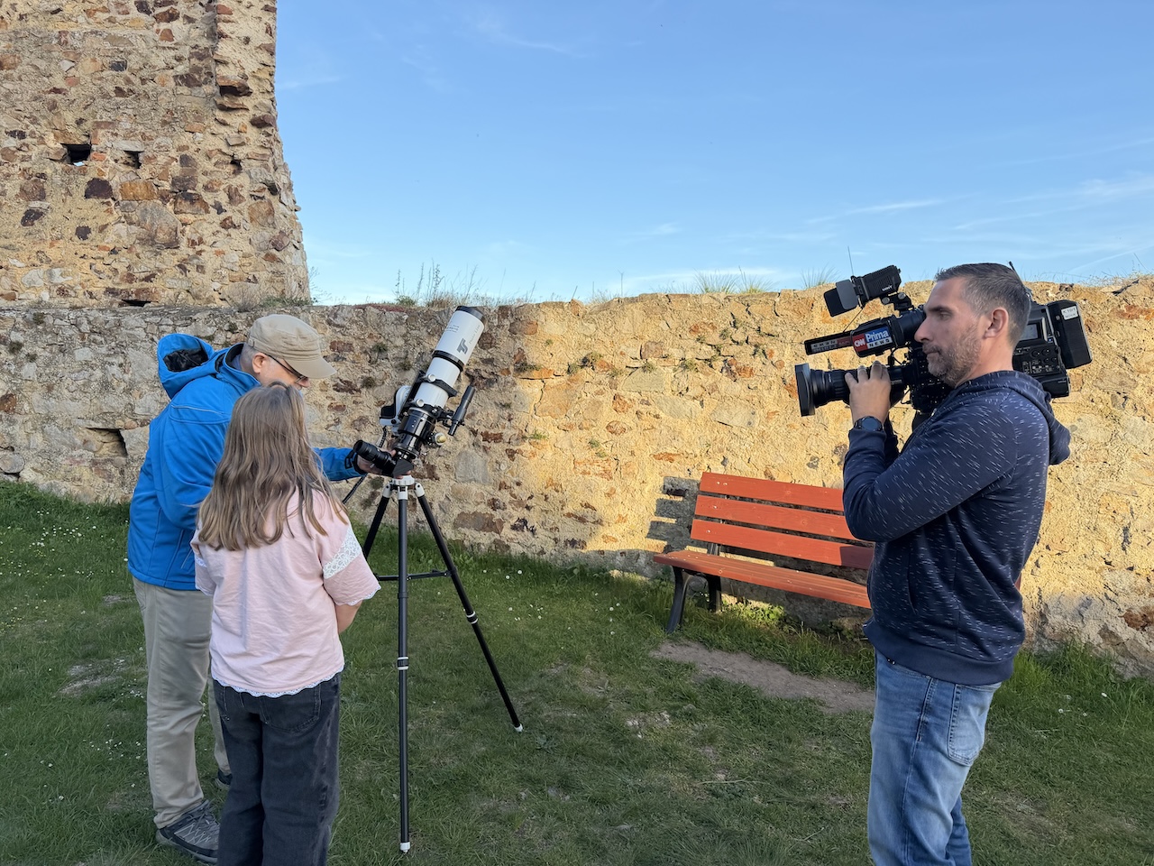 Hvězdárna Žebrák součástí televizního pořadu Prima jaro