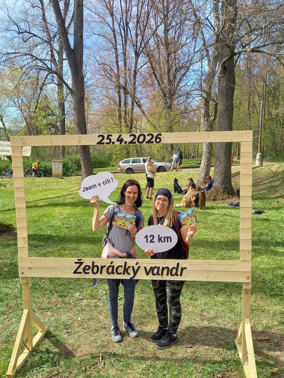 Žebrácký vandr provázelo příznivé počasí