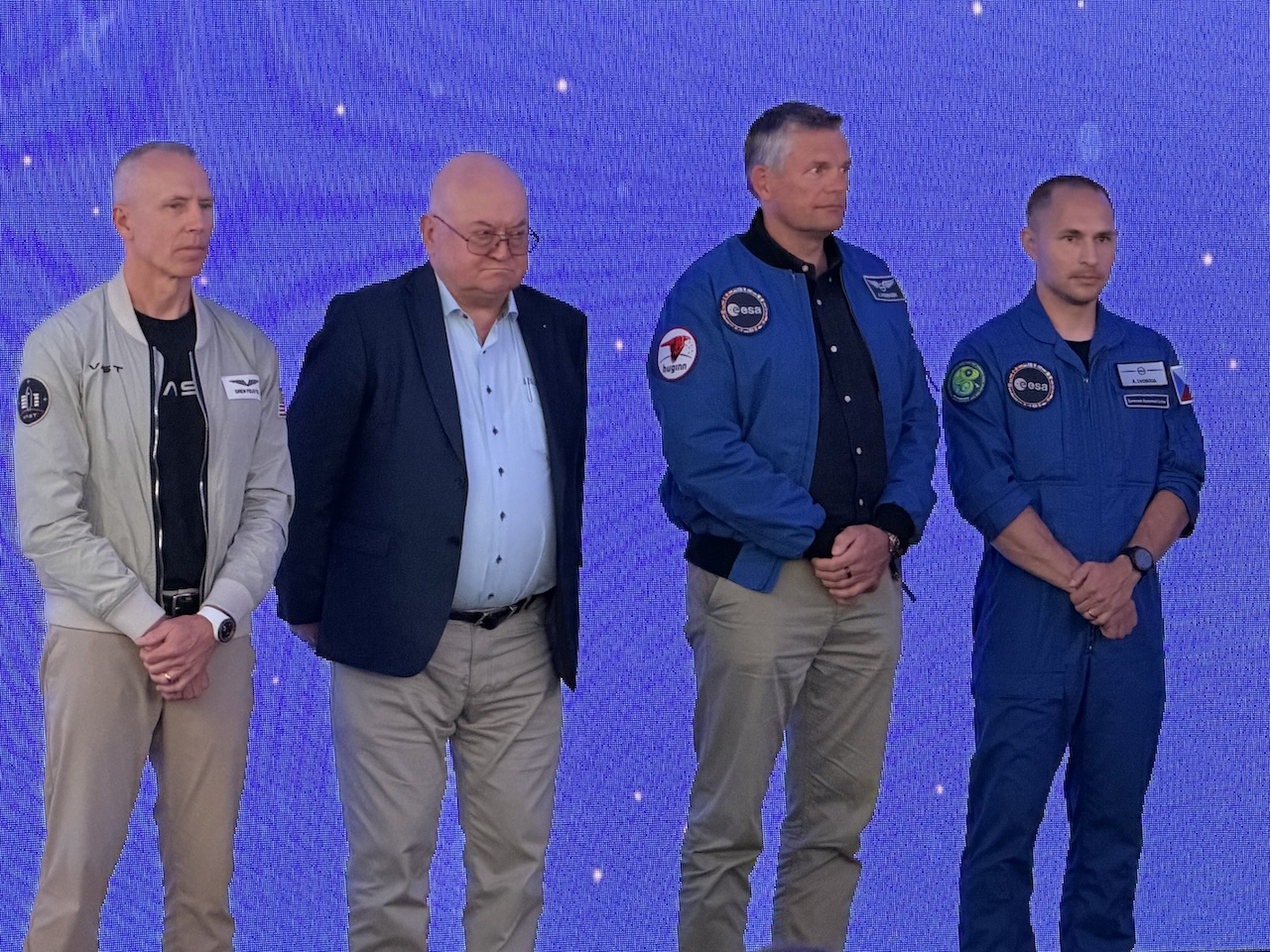 SPACEBUZZ a Tisková konference k českému letu Aleše Svobody do vesmíru