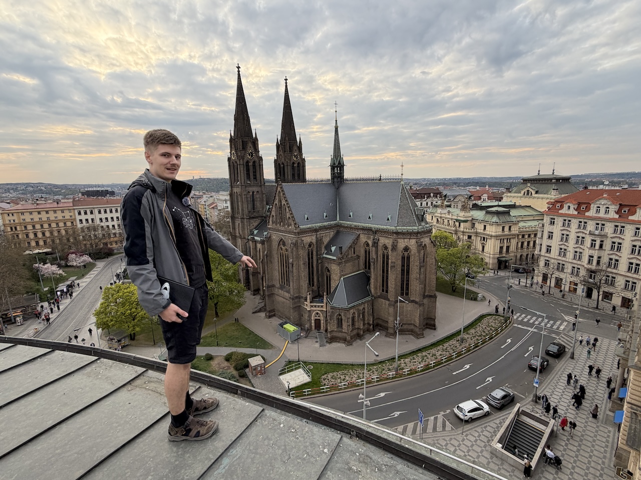 Hvězdárna nad náměstím Míru s Janem Slavickým