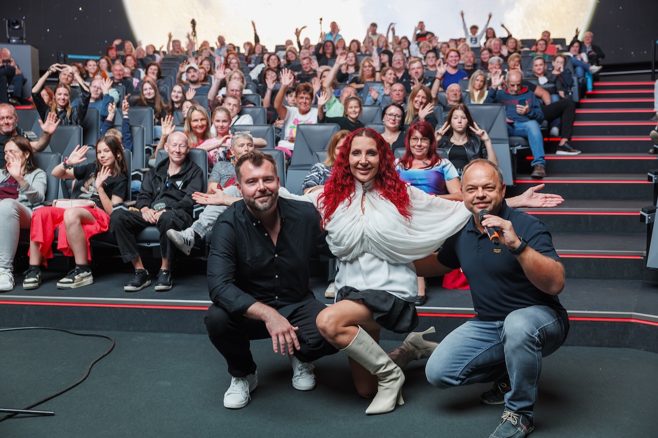 Olga Lounová rozzářila nebeské klenby unikátními animacemi