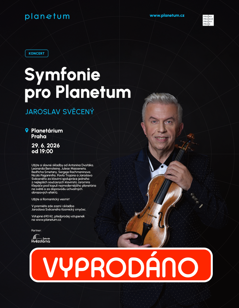 Letní Symfonie pro Planetum s Jaroslavem Svěceným