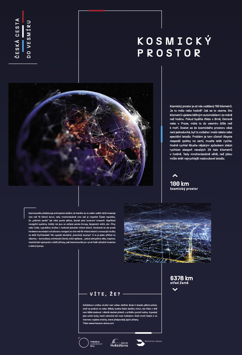 Výstava Česká cesta do vesmíru bude nově v kopuli hvězdárny