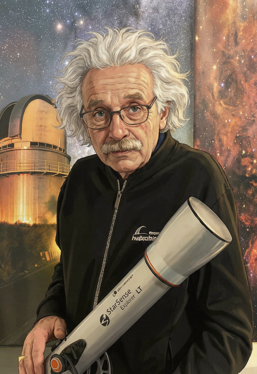 Díky Hvězdárně Žebrák se na Muzejní noci v Berouně potkáte s Albertem Einsteinem osobně