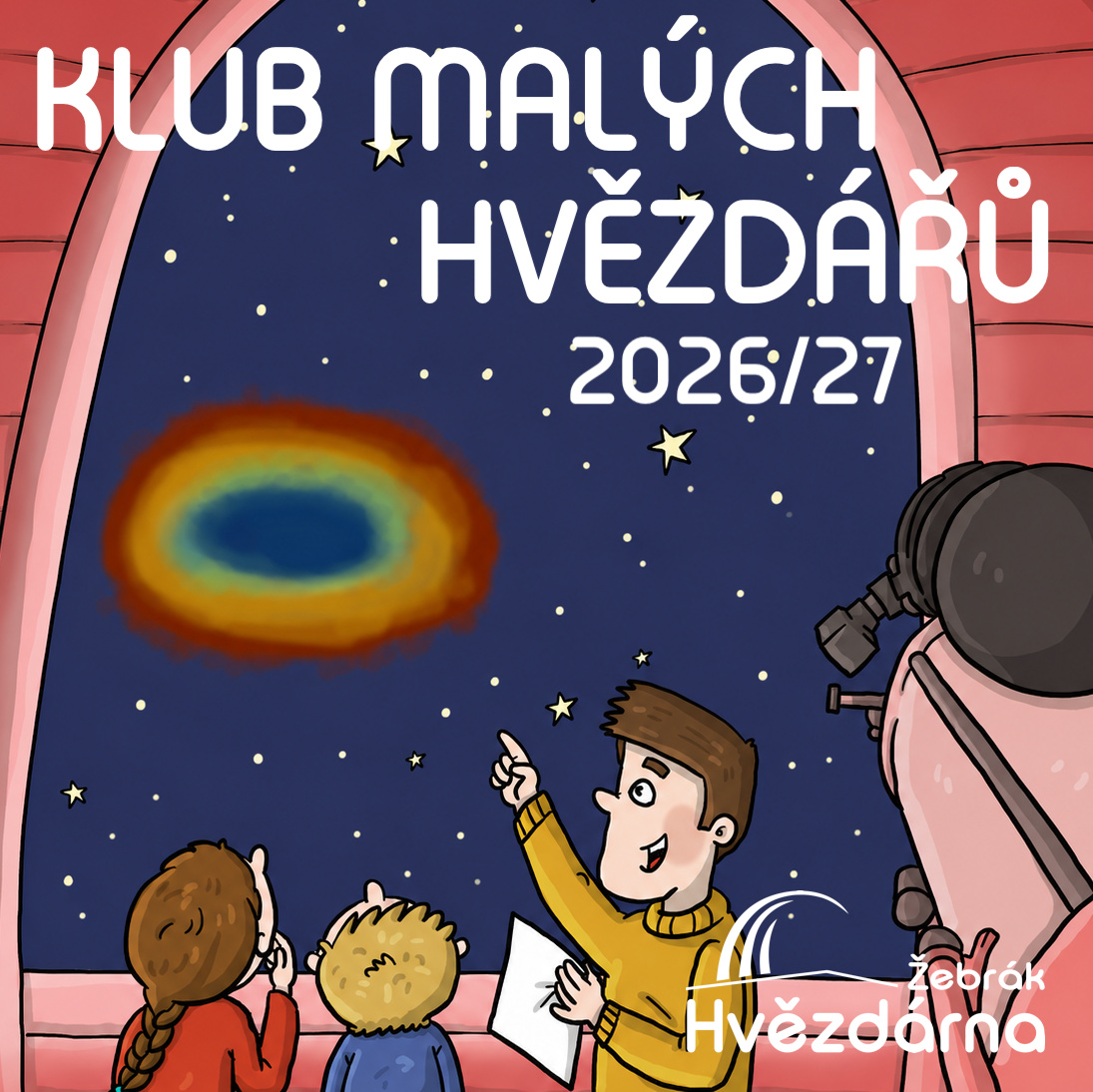 Přijímáme přihlášky do Klubu malých hvězdářů 2026/27