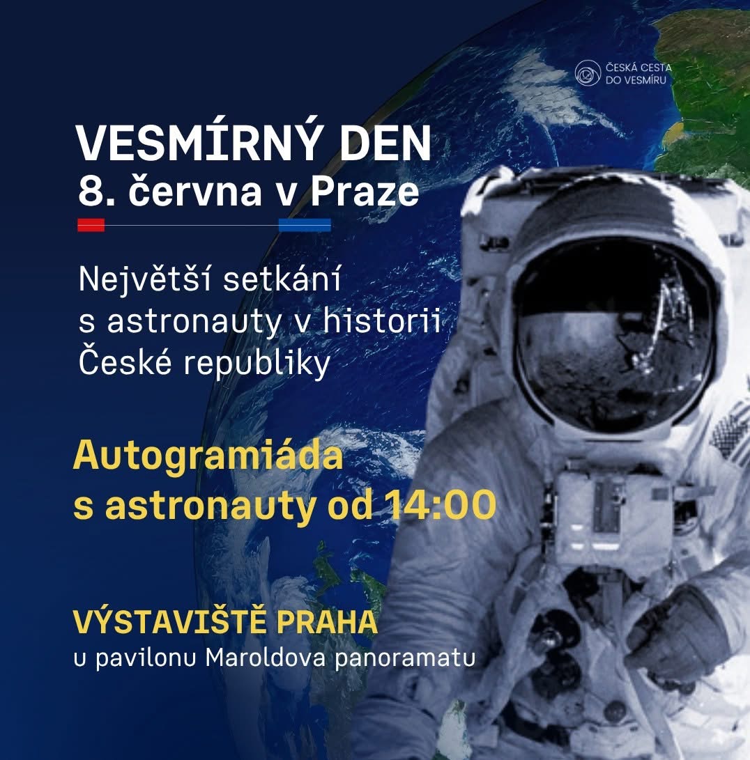 Zveme vás na Vesmírný den v Praze