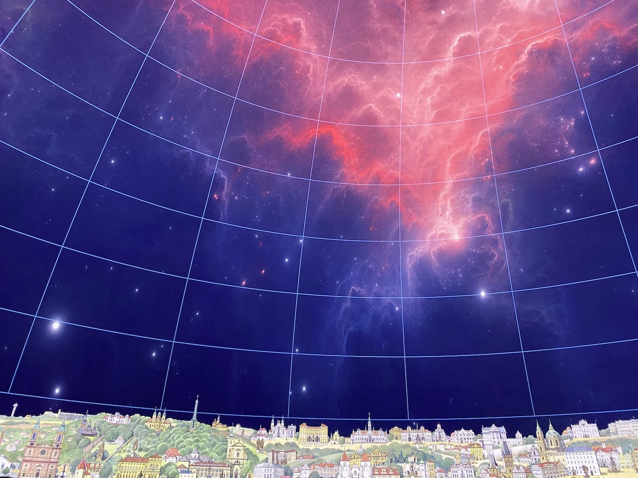 Meteor z planetária - Cesta na Mars