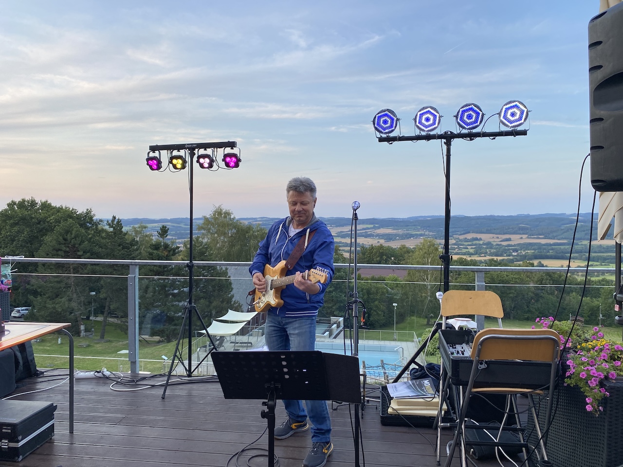 Martin Motýl a Perseidy na Monínci