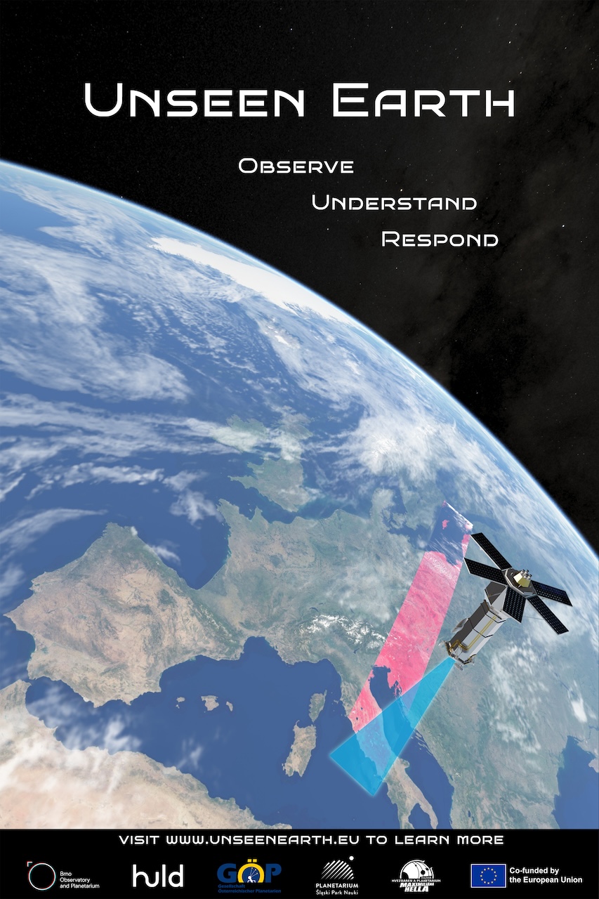 Nový fulldome film v planetáriu: Nespatřená Země